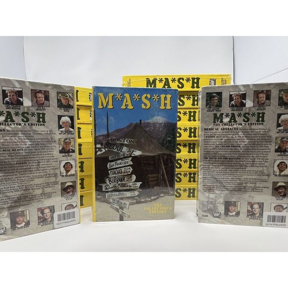 Lot Of 18 Brand New Sealed MASH Collectors Edition VHS Tapes 1997 - Picture 4 of 16
